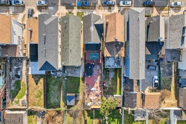 a aerial view of multi story residential apartment building