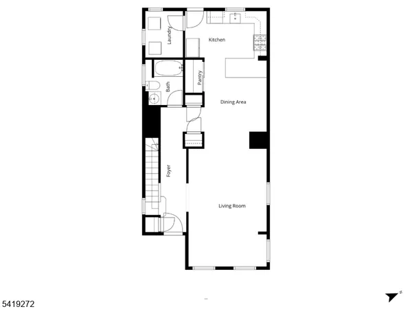a picture of a floor plan