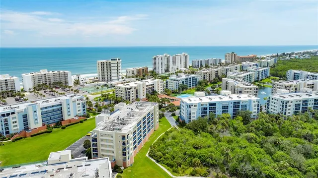 a view of a city with tall buildings
