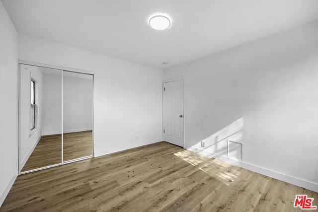 wooden floor in an empty room
