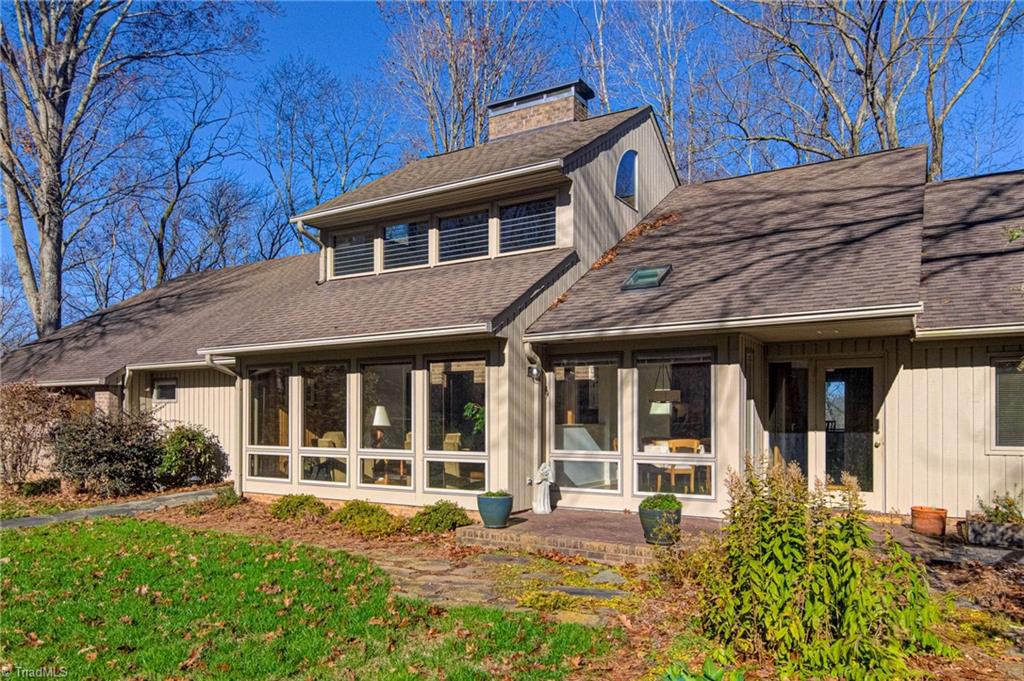 9090 River Path Road Lewisville, NC 27023 - Photo 1 of 50 9090 River Path Road - contemporary home with 28 acres on the Yadkin River, 20 minutes from Winston-Salem, NC