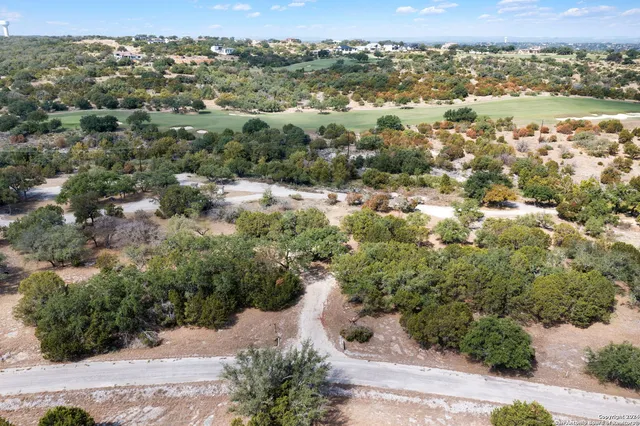 an aerial view of forest