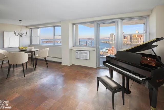 a view of sky from window