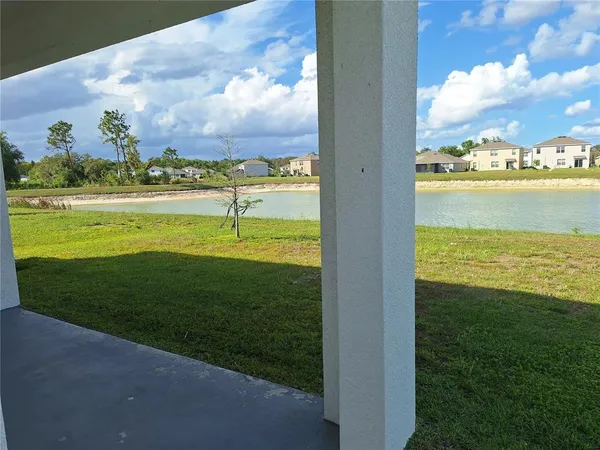 a view of an ocean from a balcony