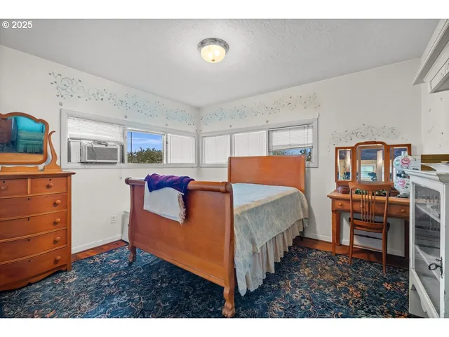 a room with furniture and a window