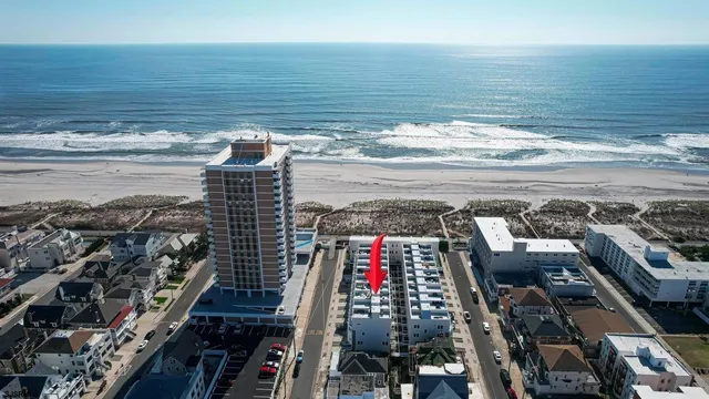 a view of city and ocean