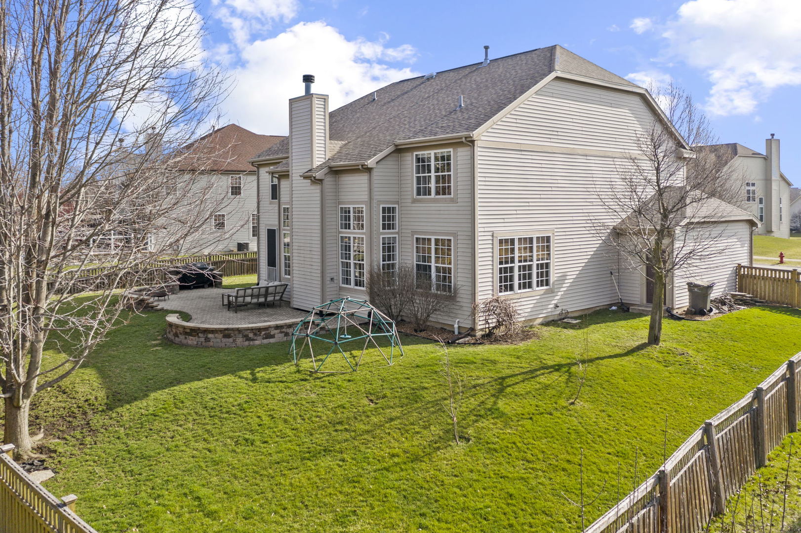 26528 Rustling Birch Way Plainfield, IL 60585 - Photo 35 of 39 a view of a house with backyard