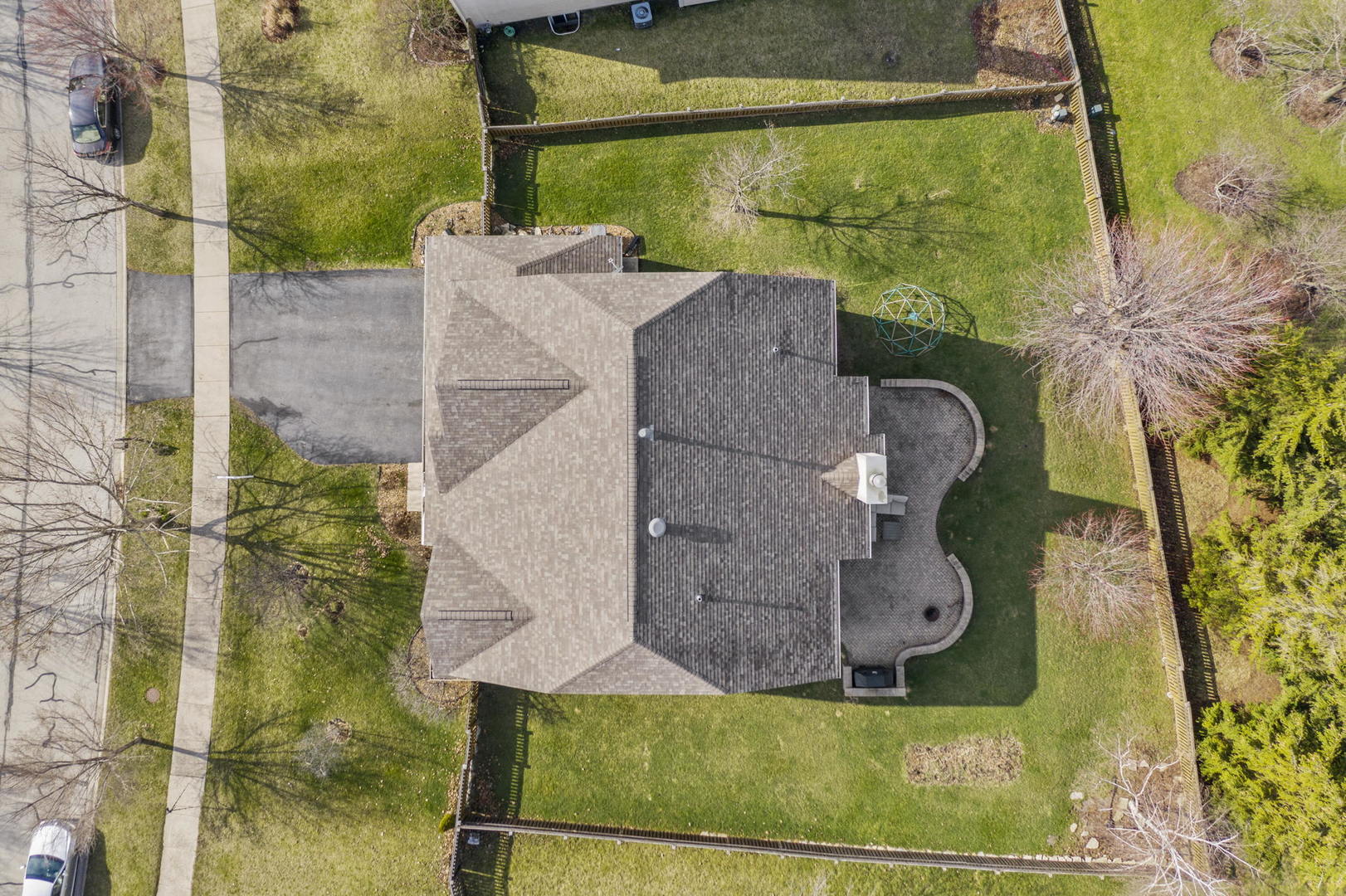 26528 Rustling Birch Way Plainfield, IL 60585 - Photo 38 of 39 a aerial view of a house with a yard