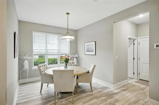 a house view with a seating space and garden view