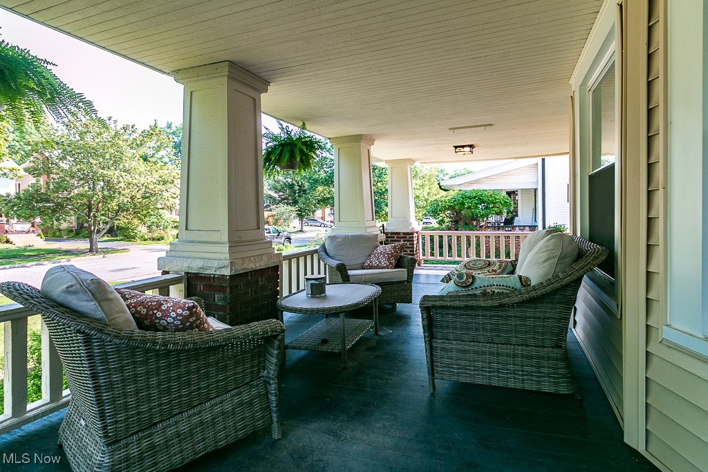 3104 Edgehill Road Cleveland, OH 44118 - Photo 2 of 28 Large front porch on tree lined streed