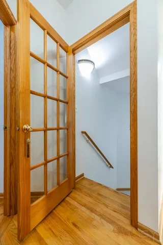 a view of front door