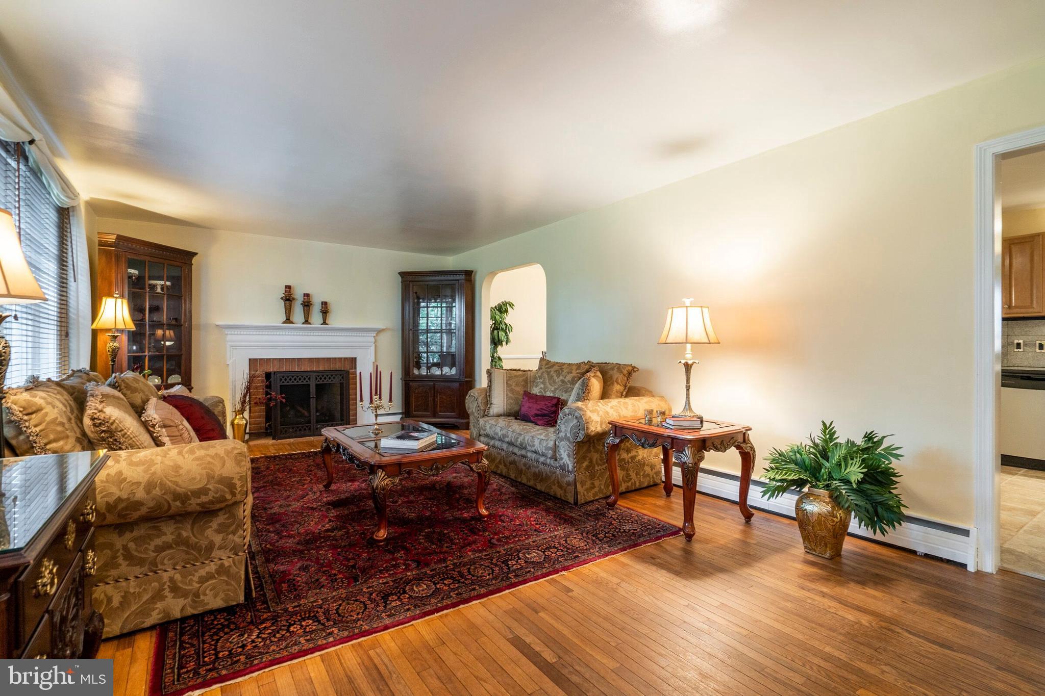 2311 Springview Road East Norriton, PA 19401 - Photo 8 of 51 Living room with fire place