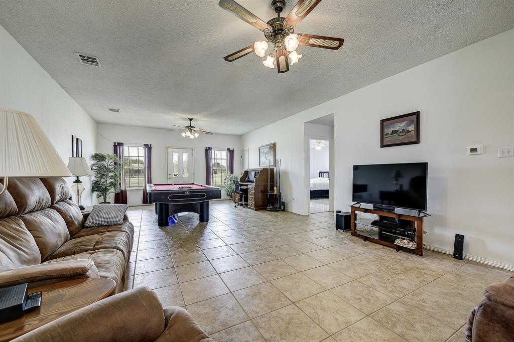 365 Country Lane Haslet, TX 76052 - Photo 5 of 34 a living room with furniture and a flat screen tv