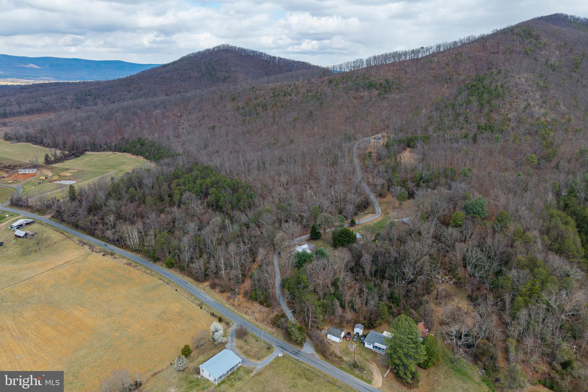 769 Rocky Branch Road Luray, VA 22835 - Photo 94 of 94 a view of a dry yard with mountains in the background