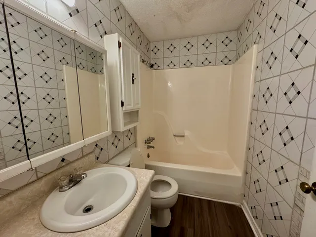 wooden floor in an empty room