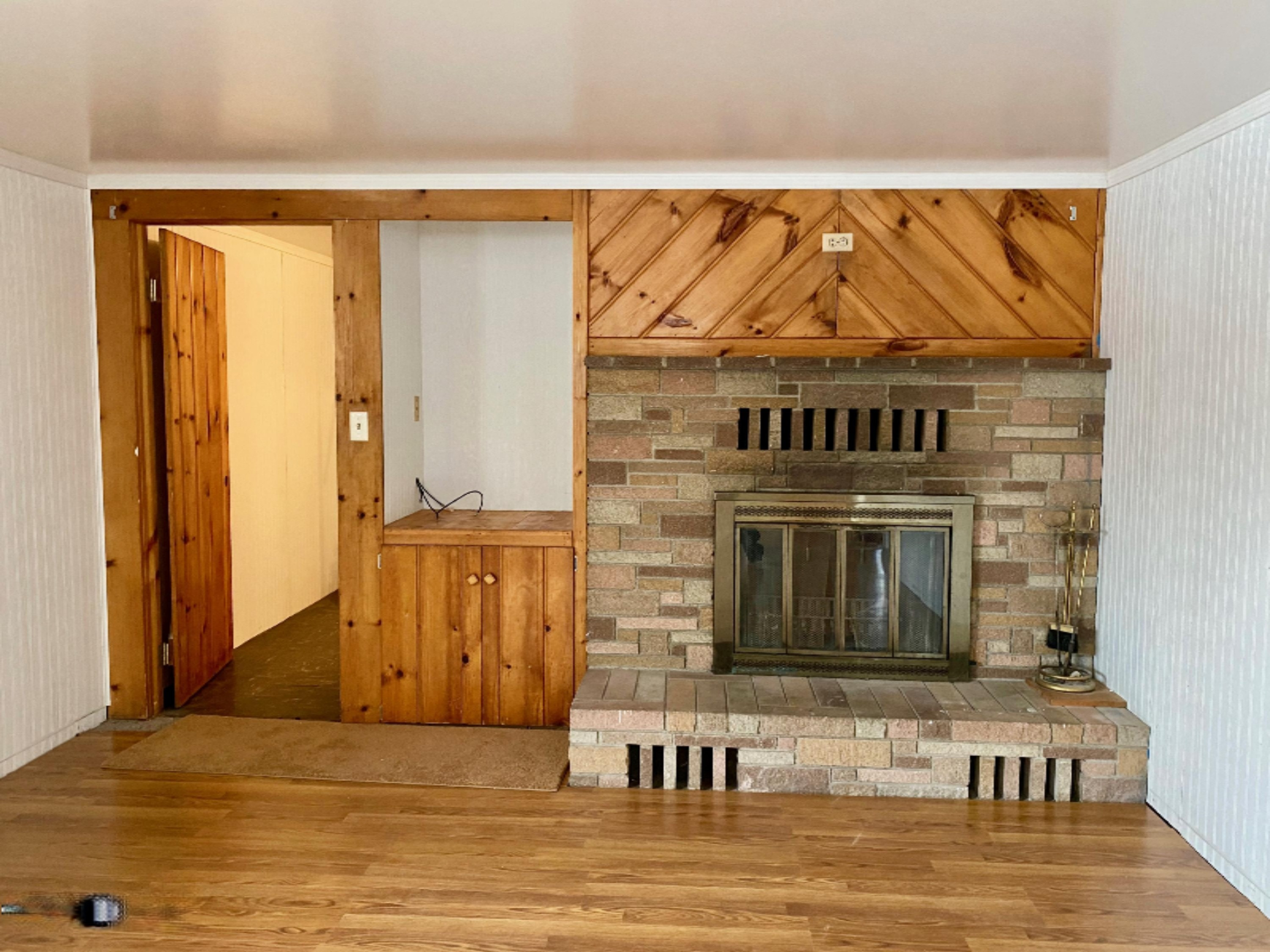 4824 Maidens Road Onekama, MI 49675 - Photo 38 of 56 basement fireplace