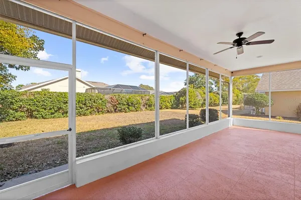 a view of swimming pool from a lake view