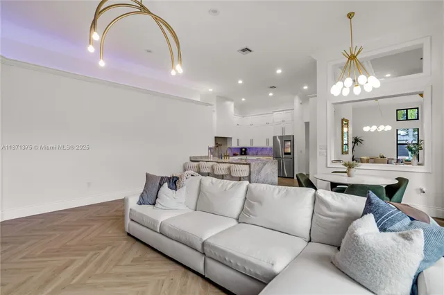 a bedroom with a bed and closet