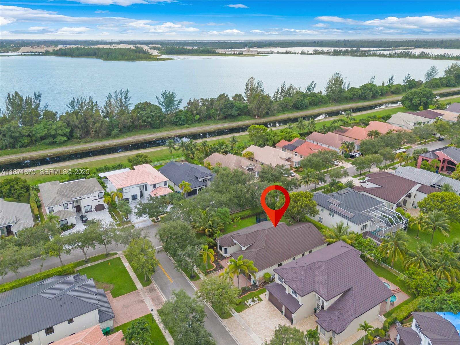 5478 Southwest 189th Avenue, Unit 5478 Miramar, FL 33029 - Photo 50 of 58 a view of lake and houses with outdoor space