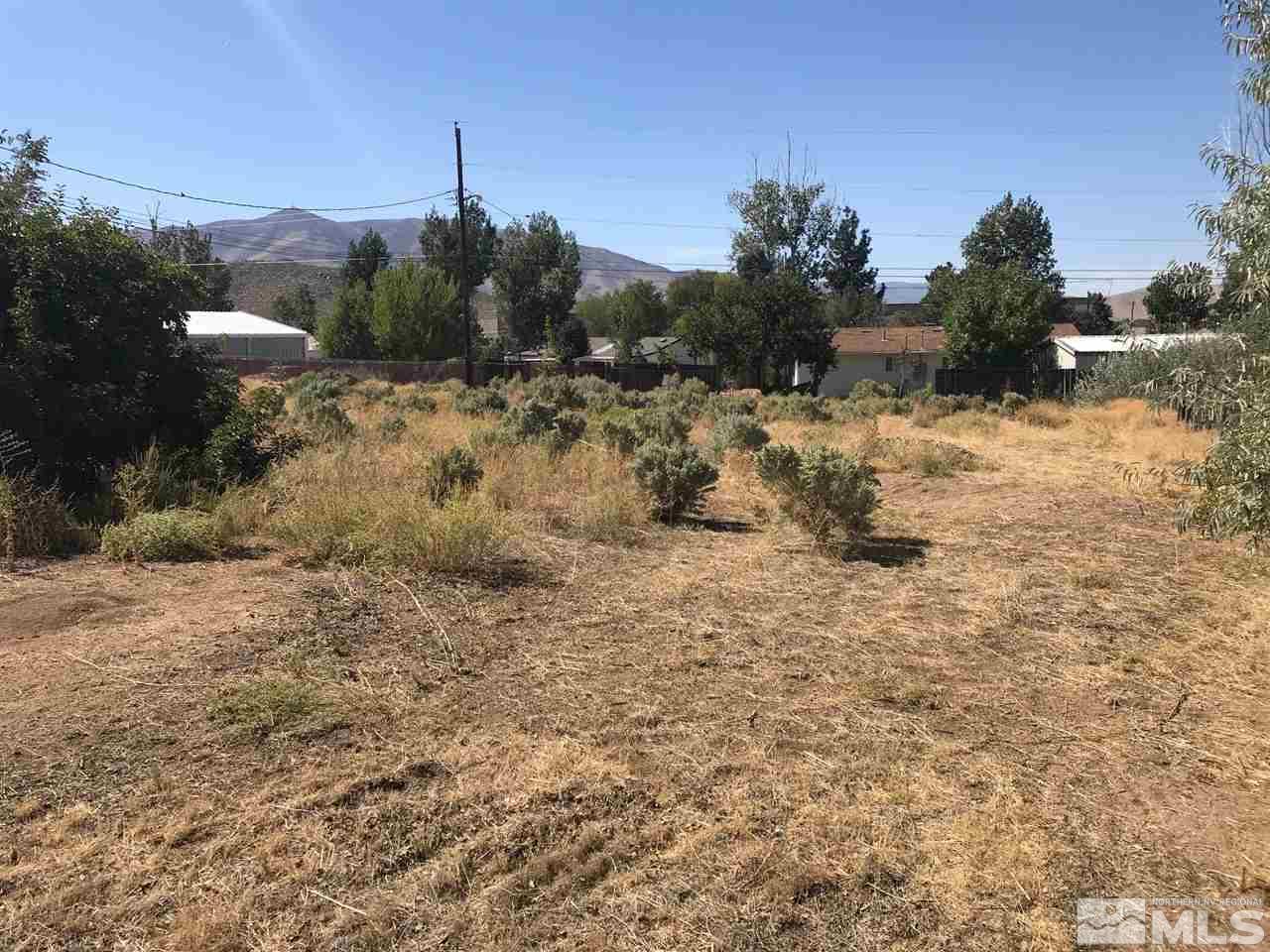 8579 Aquifer Way Reno, NV 89506 - Photo 15 of 17 a view of a dry yard covered with trees