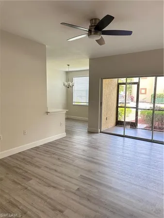 wooden floor in an empty room