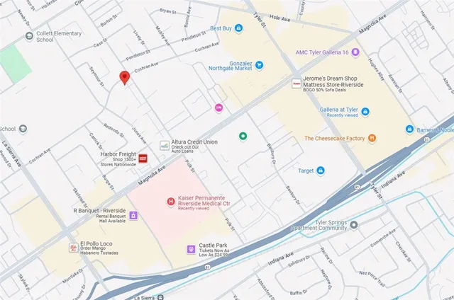 a close up of a white bed