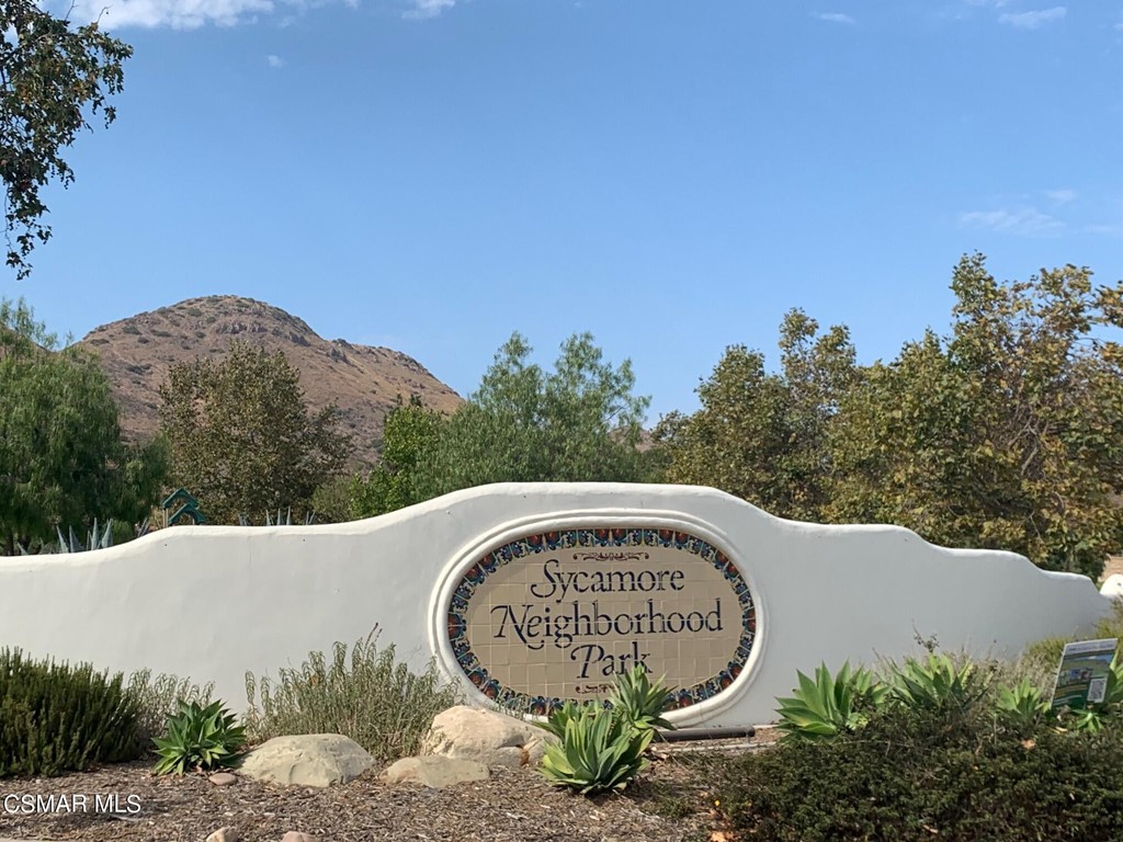 108 Via Katrina Newbury Park, CA 91320 - Photo 13 of 13 a view of a wooden fence with a garden in the background