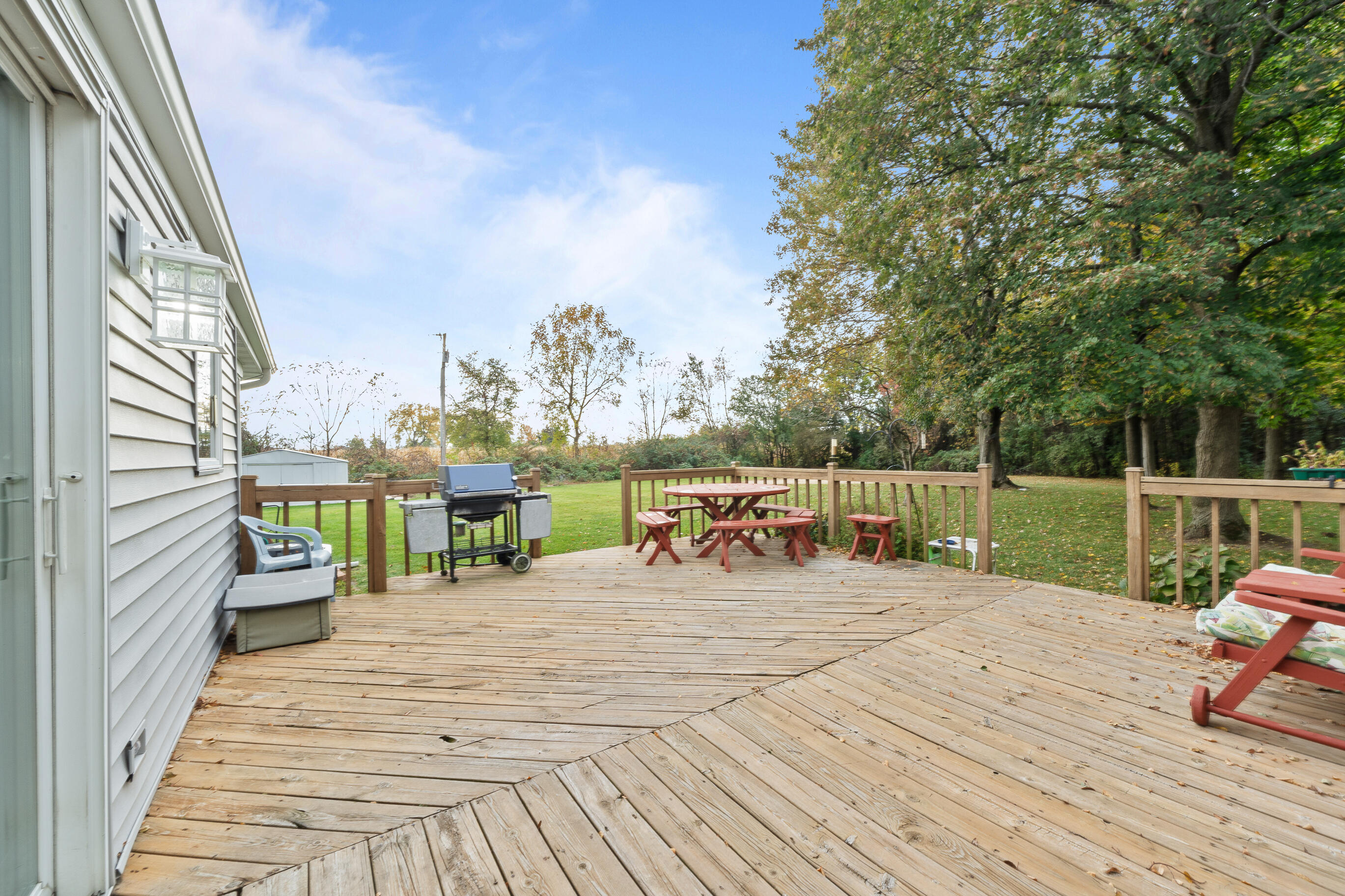 3345 County Rd F South Delavan, WI 53115 - Photo 35 of 45 35. Back Deck