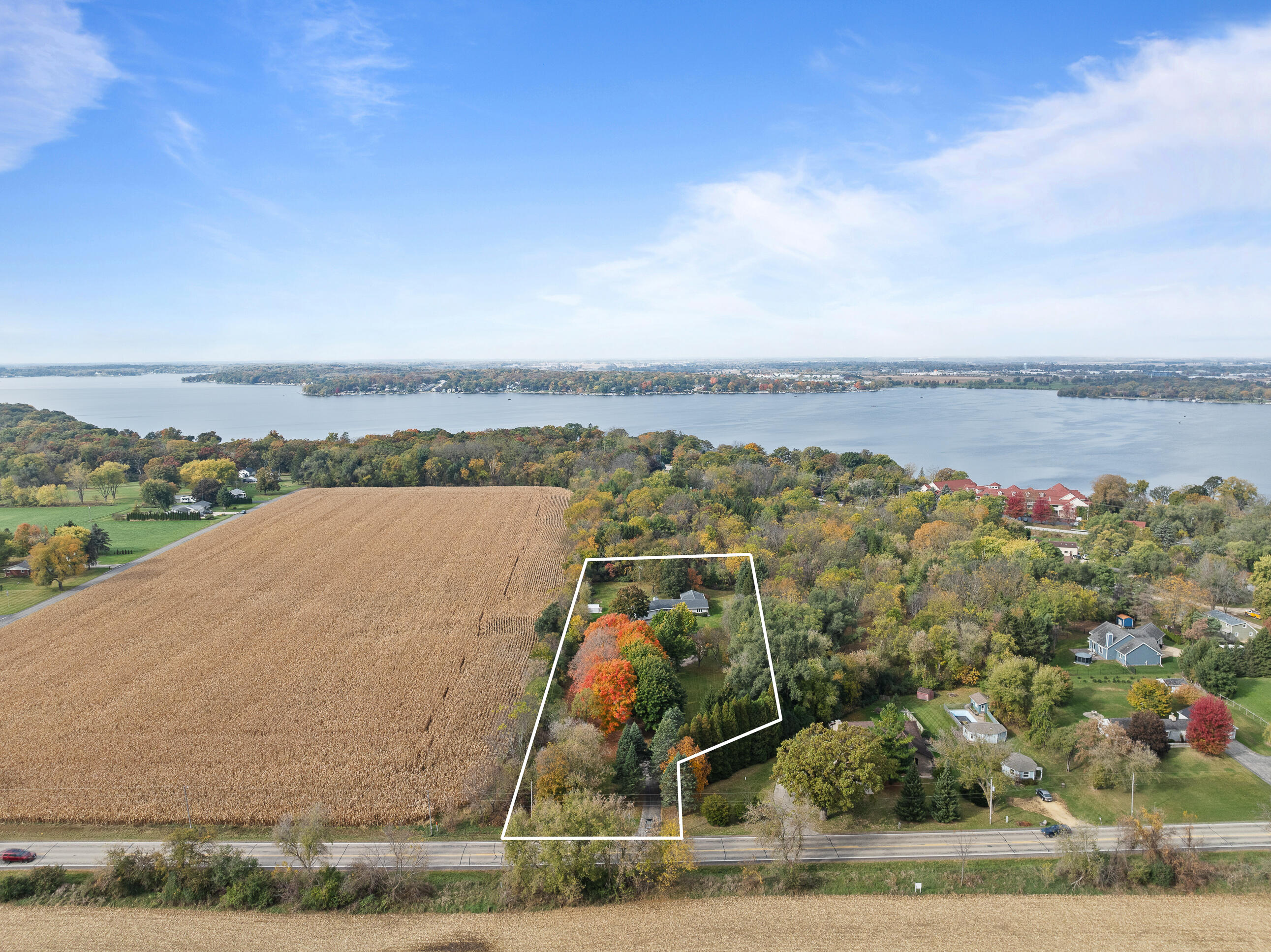 3345 County Rd F South Delavan, WI 53115 - Photo 44 of 45 44. Aerial