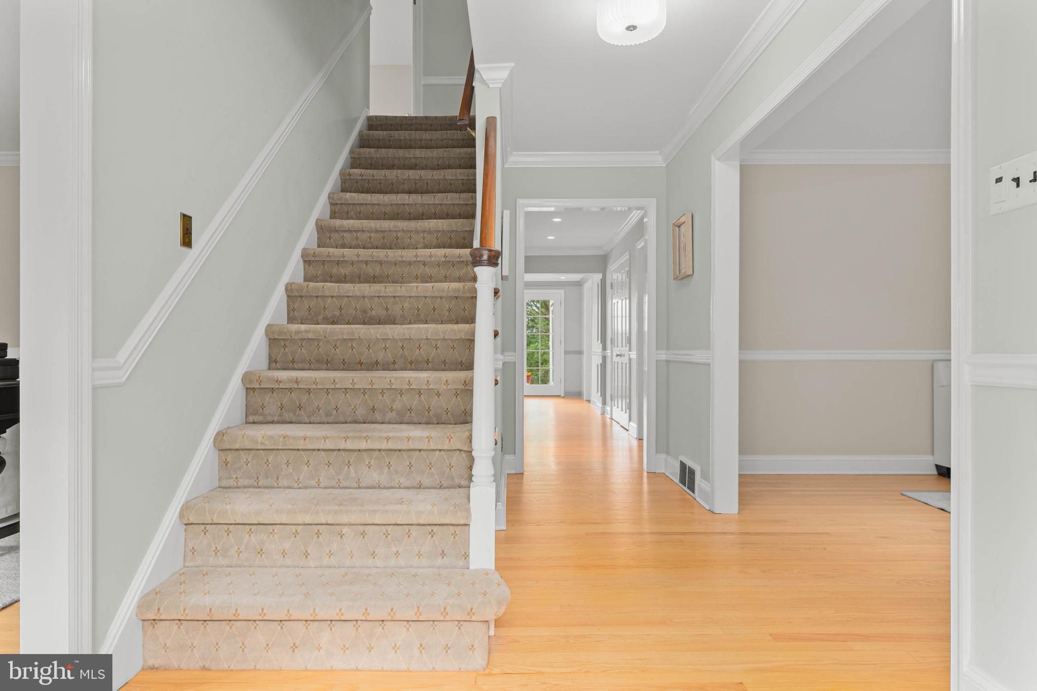 240 Church Road Devon, PA 19333 - Photo 4 of 75 a view of staircase with white walls