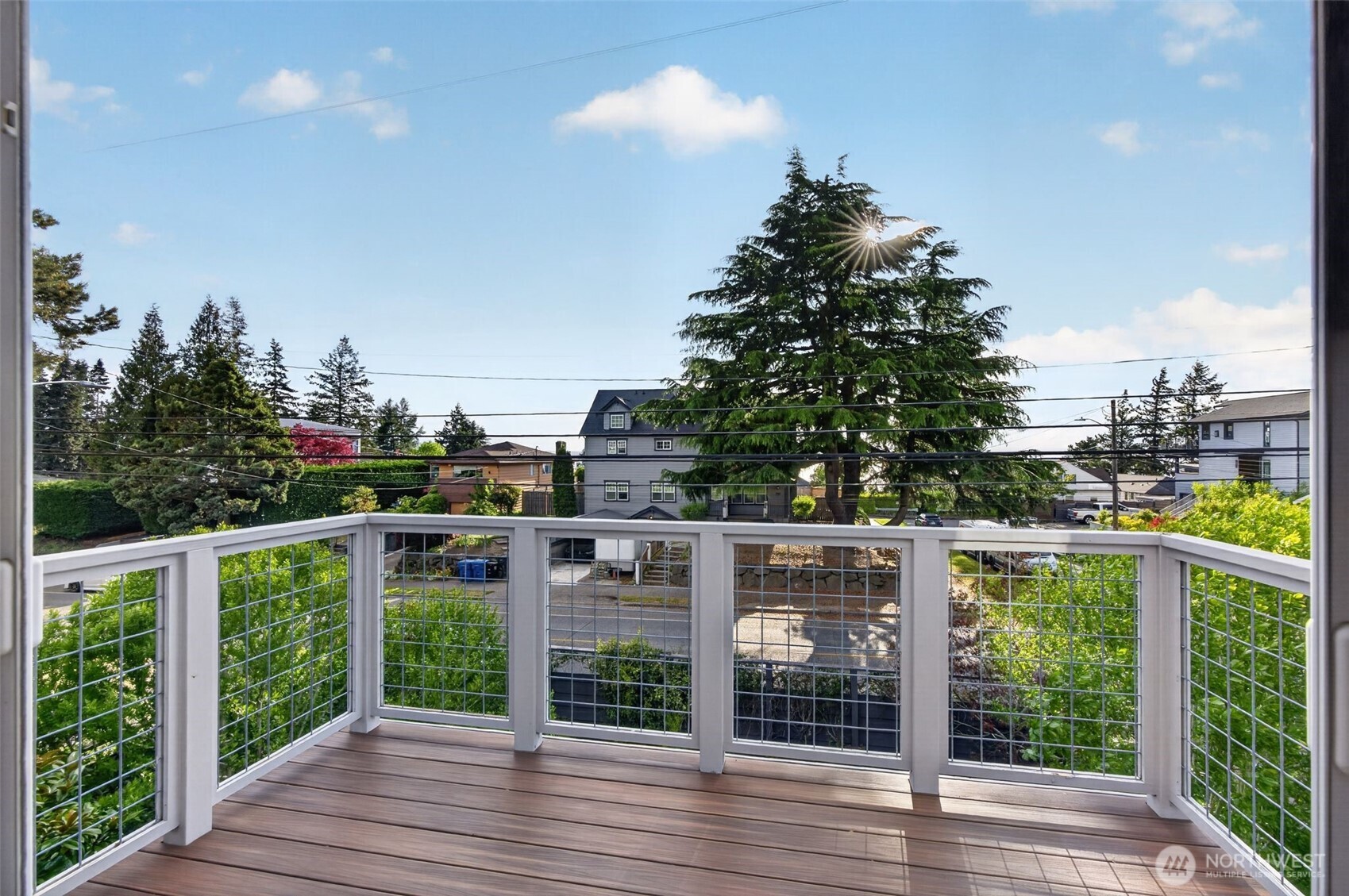 7700 California Avenue Southwest Seattle, WA 98136 - Photo 19 of 40 a view of a balcony with plants