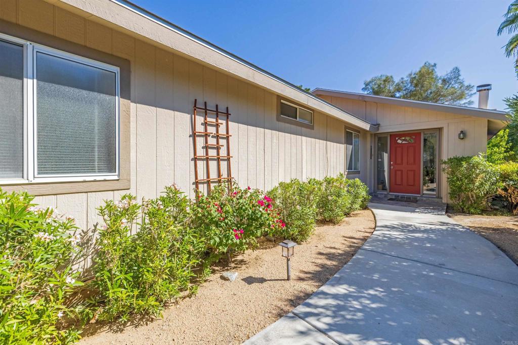 1010 Palm Canyon Drive, Unit 168 Borrego Springs, CA 92004 - Photo 22 of 34 a view of a backyard with potted plants
