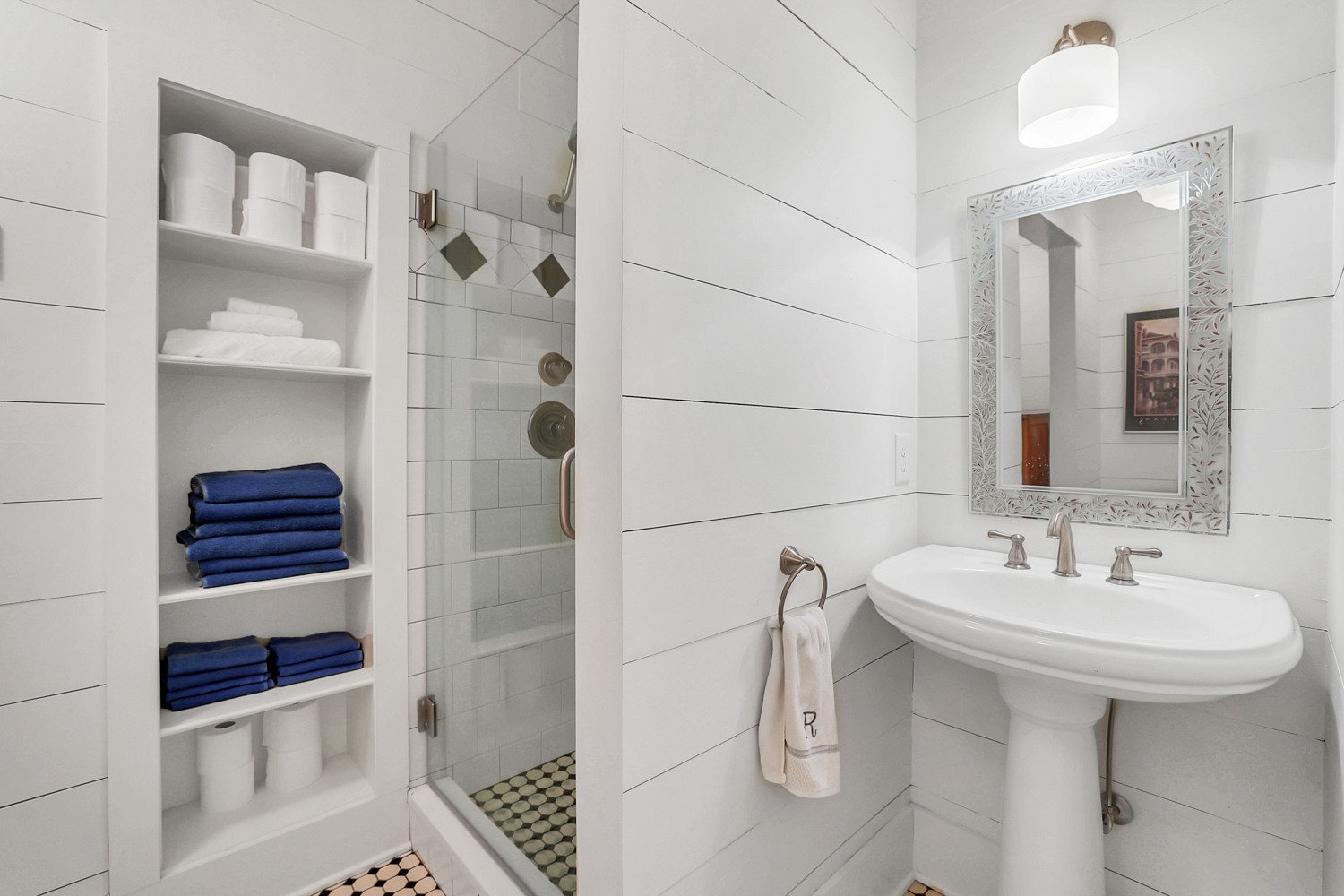 5536 Boy Scout Road Franklin, TN 37064 - Photo 23 of 61 a bathroom with a sink and a mirror