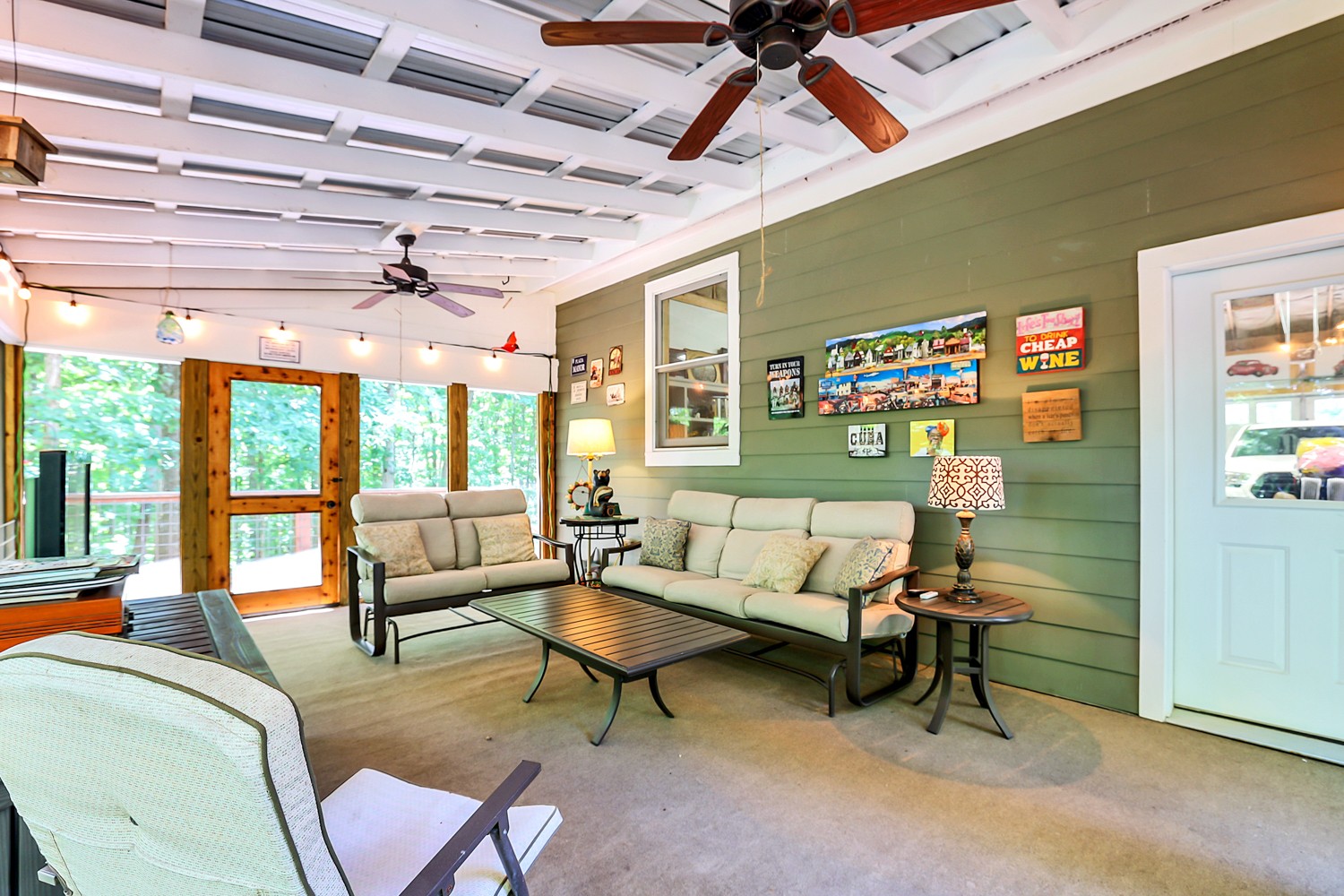5536 Boy Scout Road Franklin, TN 37064 - Photo 42 of 61 a living room with furniture and a chandelier