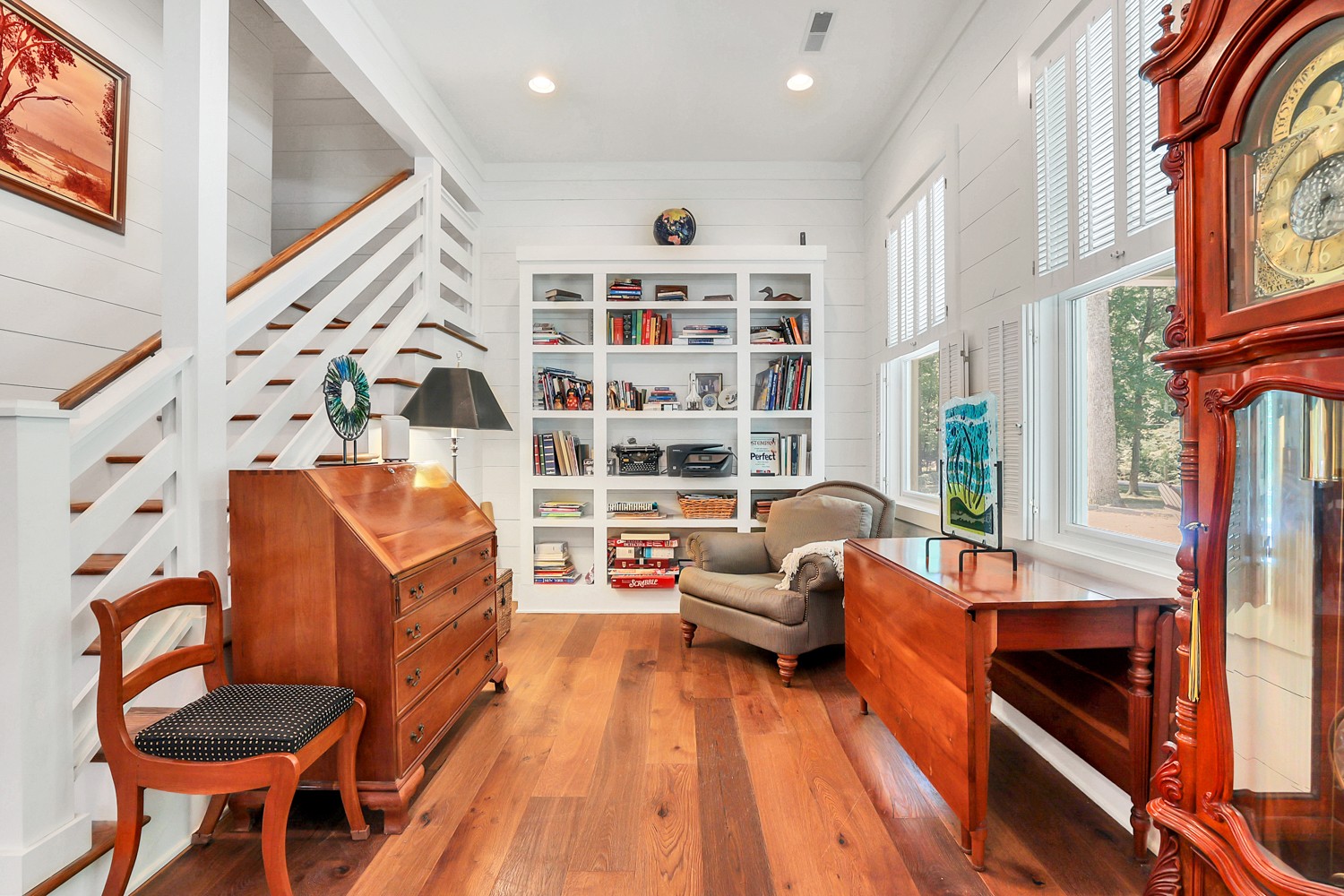 5536 Boy Scout Road Franklin, TN 37064 - Photo 8 of 61 a living room with furniture and a floor to ceiling window