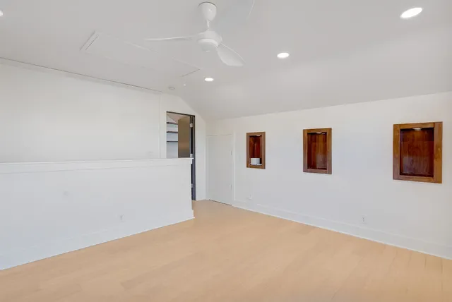 a view of empty room