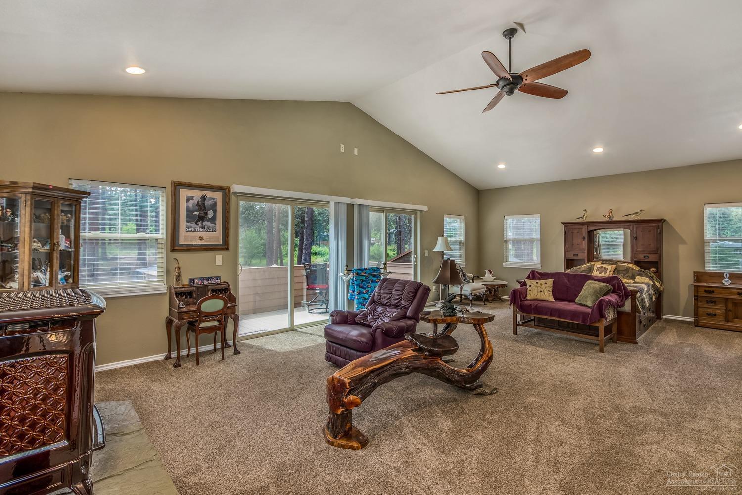 19257 Indian Summer Road Bend, OR 97702 - Photo 19 of 25 Upstairs master bedroom with balcony