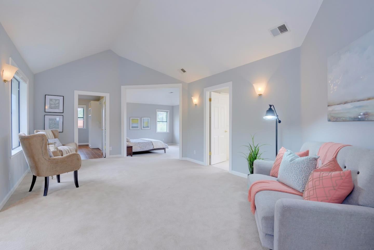 6802 Graystone Lane San Jose, CA 95120 - Photo 23 of 38 a living room with furniture and a large window