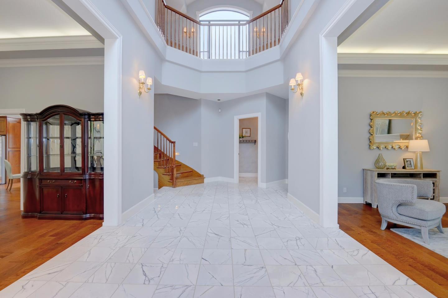 6802 Graystone Lane San Jose, CA 95120 - Photo 8 of 38 a view of an entryway with wooden floor