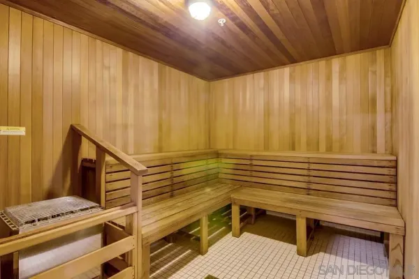 a view of a bathroom with a shower