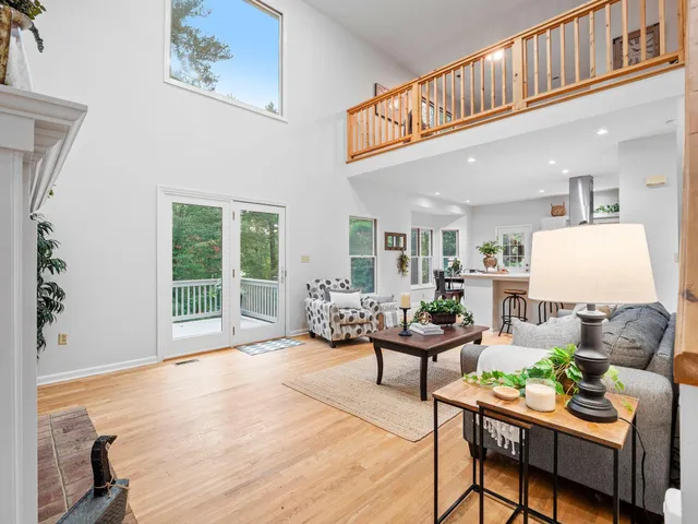 a kitchen with a table and chairs in it