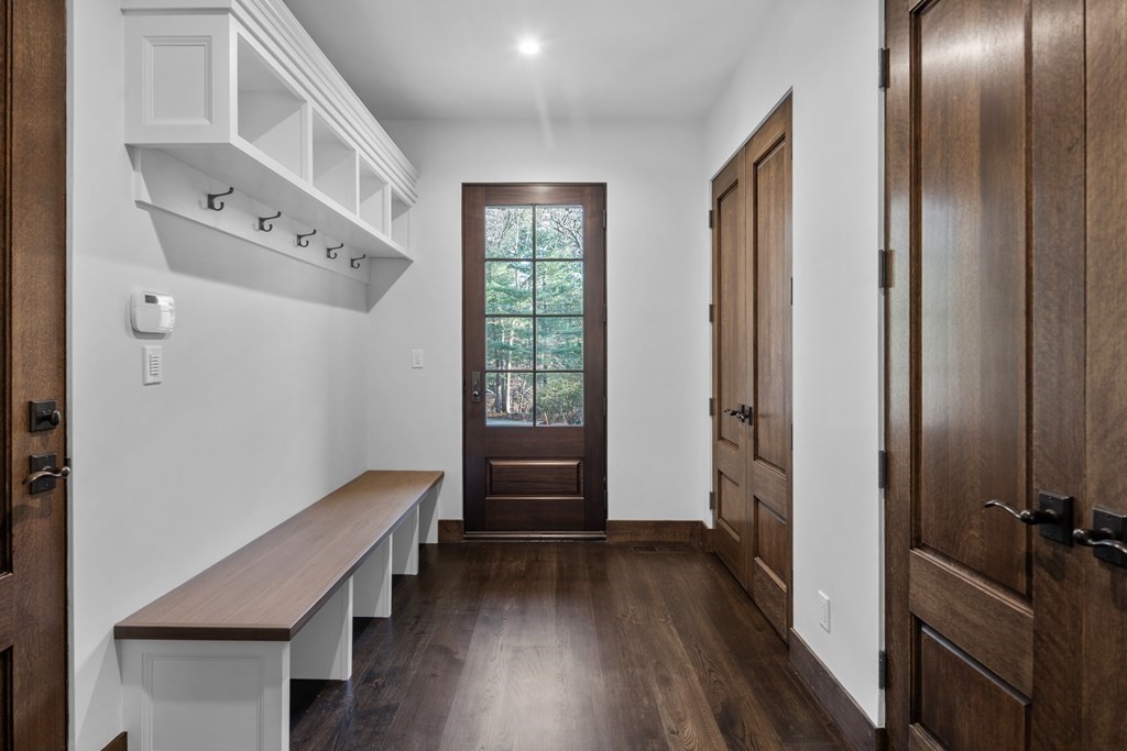 17 Bridle Pth Path Weston, MA 02493 - Photo 19 of 42 a view of entryway with wooden floor