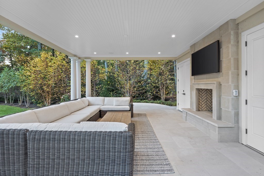 17 Bridle Pth Path Weston, MA 02493 - Photo 38 of 42 a outdoor space with furniture