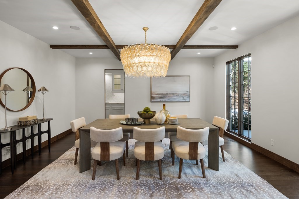 17 Bridle Pth Path Weston, MA 02493 - Photo 5 of 42 a view of a dining room with furniture window and wooden floor
