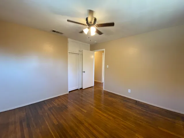 wooden floor in an empty room