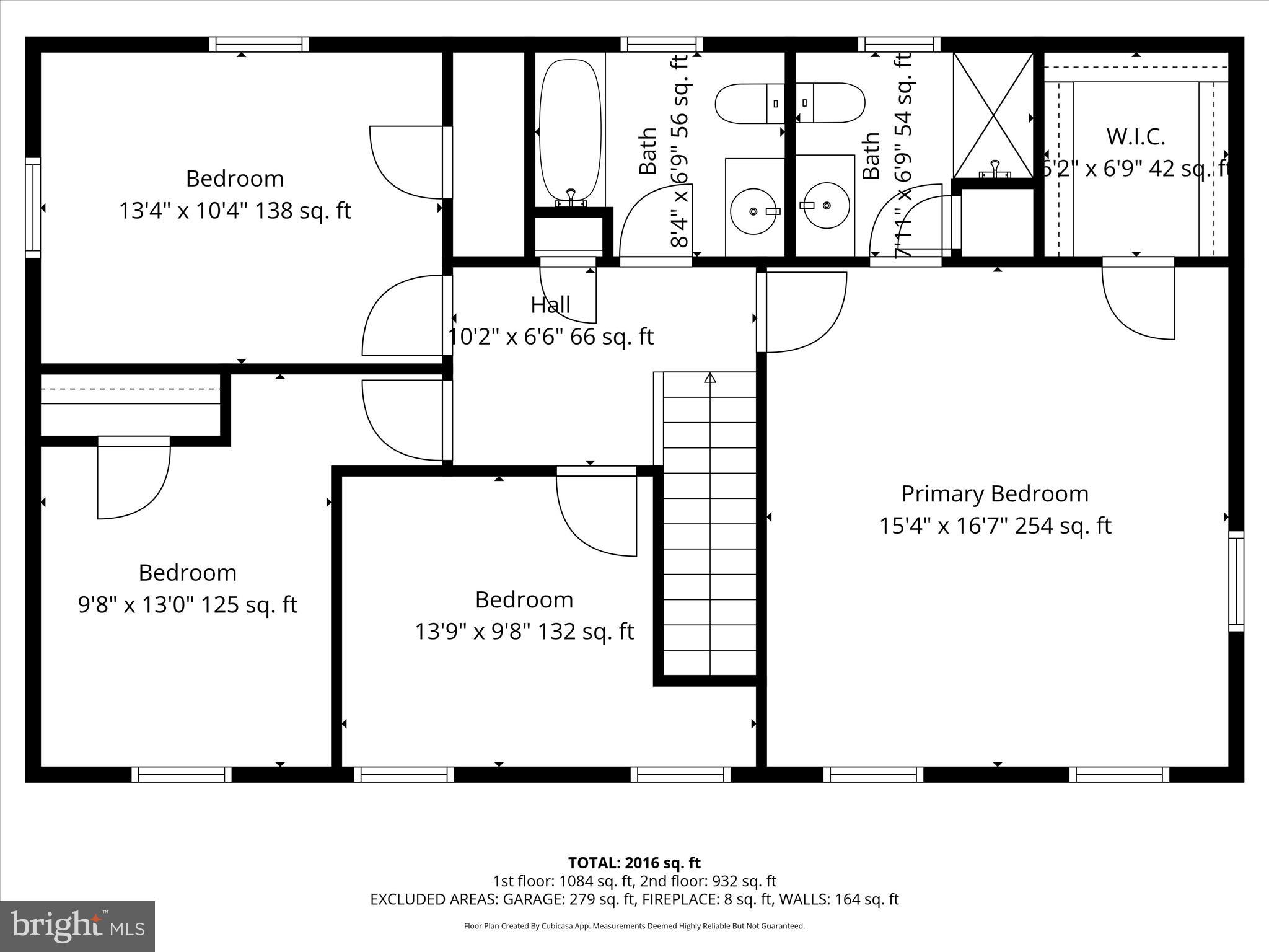 1109 High Street Cambridge, MD 21613 - Photo 20 of 21 Upper Level Floor Plan
