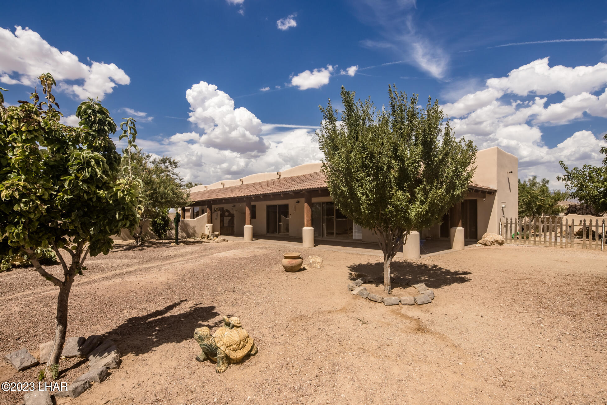4203 West Wilshire Road Yucca, AZ 86438 - Photo 56 of 113 Right side back yard quart yard