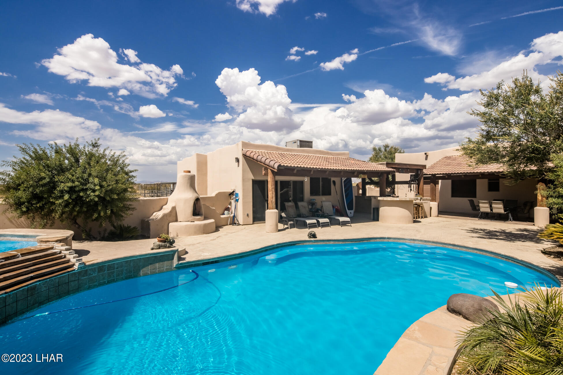 4203 West Wilshire Road Yucca, AZ 86438 - Photo 62 of 113 Gunite Pool
