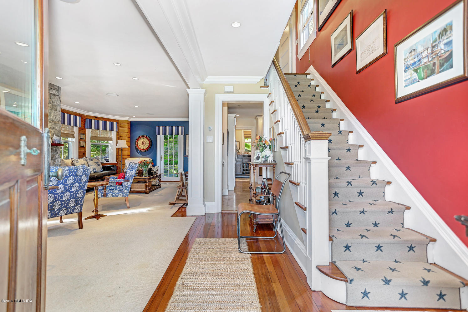 36 Arch Street Riverside, CT 06878 - Photo 5 of 37 a view of an entryway with wooden floor