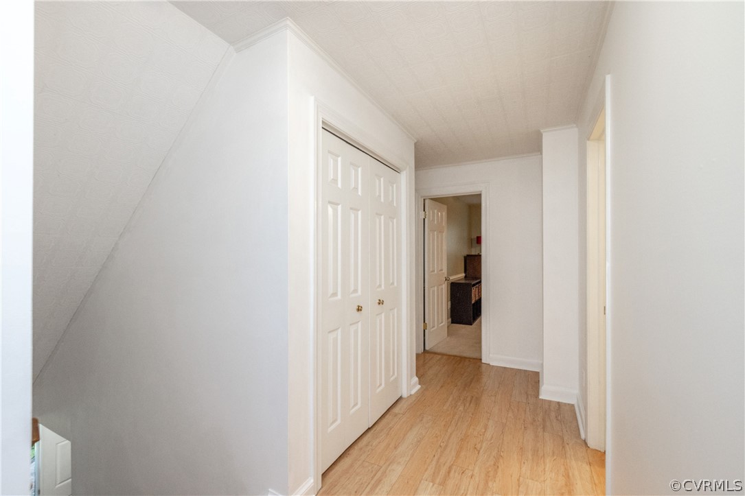 13907 Barnes Spring Road Midlothian, VA 23112 - Photo 19 of 43 a view of a hallway with wooden floor